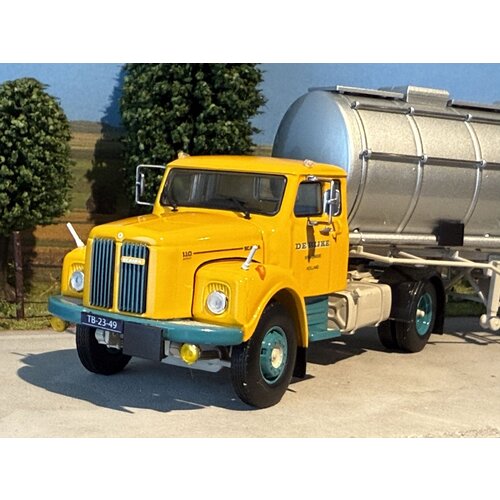 Tekno Tekno Scania Vabis with classic tanktrailer DE RIJKE
