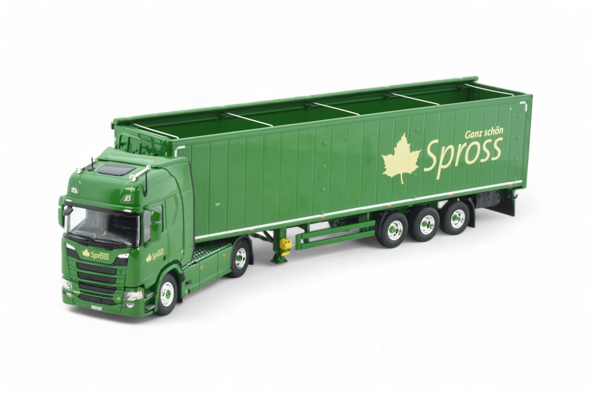 Tekno Scania Next Gen R450 Highline with 3-axle walkingfloor Tekno Scania Next Gen R450 Highline with 3-axle walkingfloor