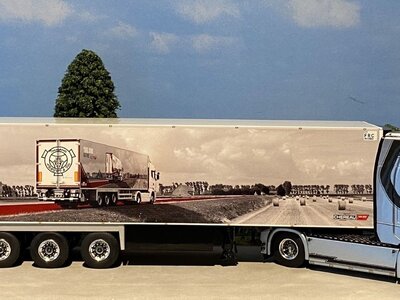 WSI WSI  Scania S Highline 4x2  with reefer trailer 3-axle AUBERT & FILS