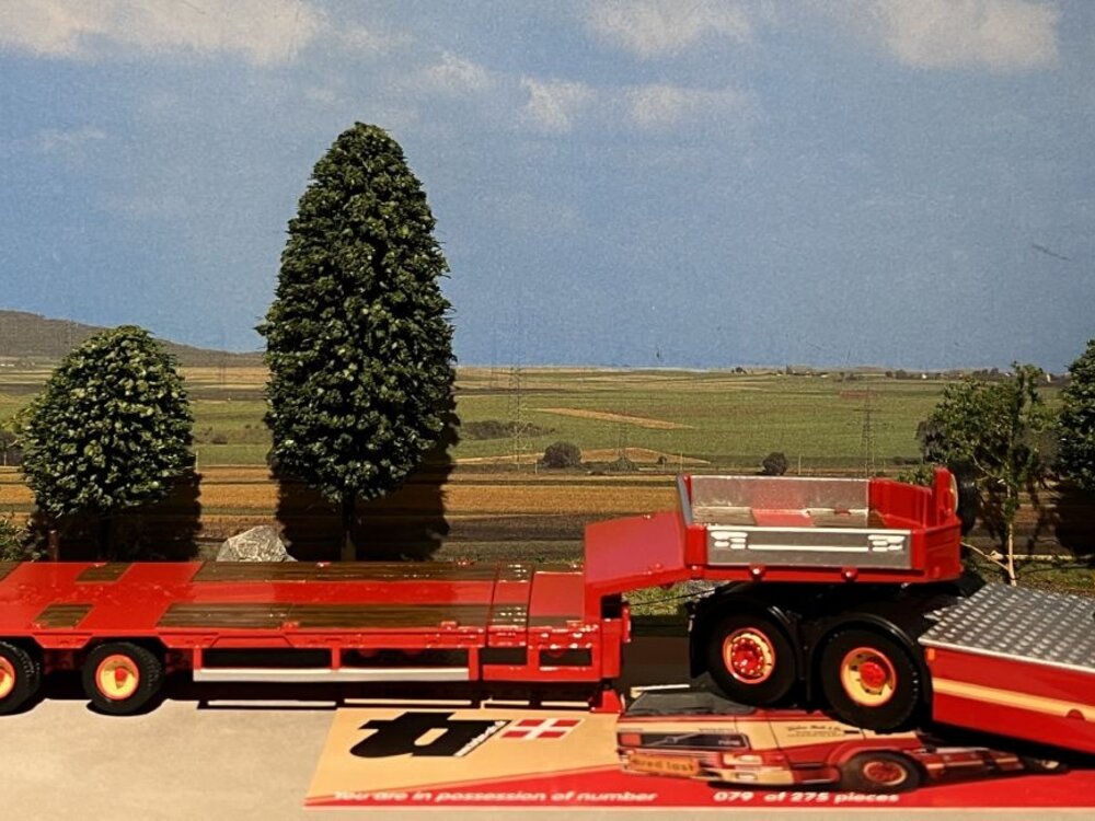 Tekno Tekno Volvo FH12 6x2 with 3-axle low loader TORBEN RAFN