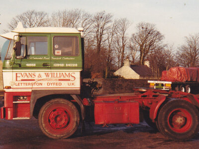 WSI WSI DAF 2800 4x2 met 2-as classic koeloplegger EVANS & WILLIAMS