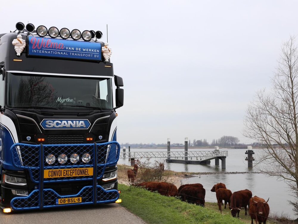 Tekno Scania Next Gen S520 Highline 6x2 WILMA VAN DE WERKEN