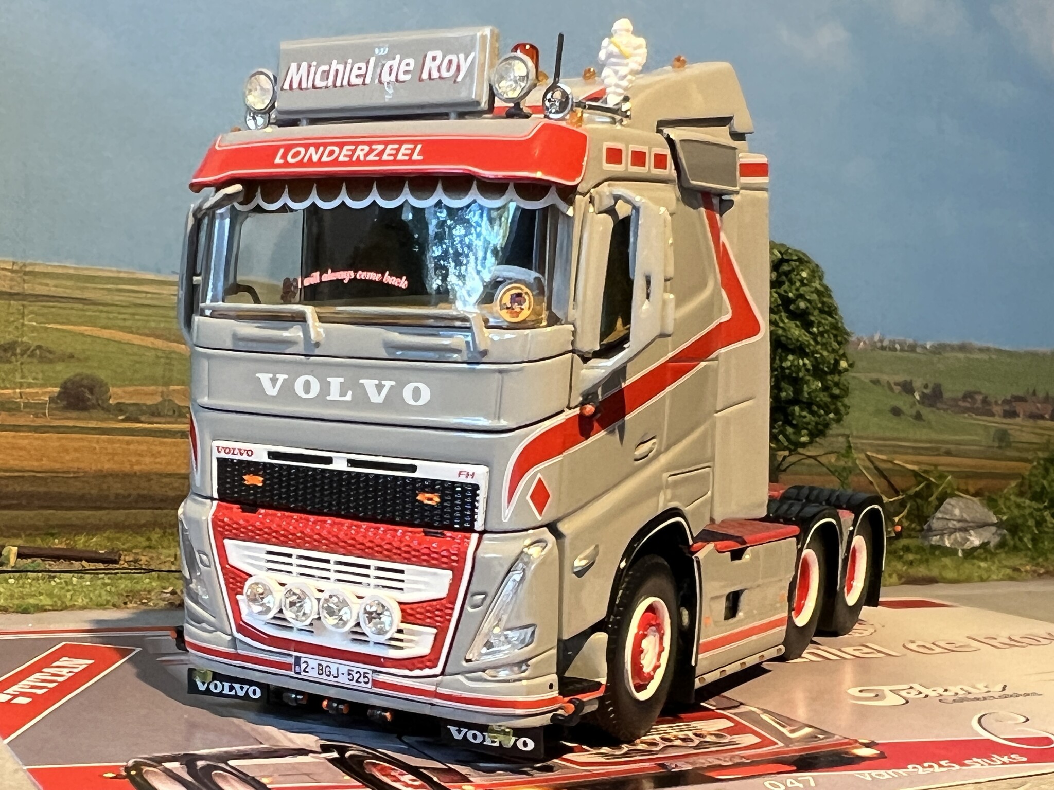 TEKNO 84560 MAN TGA GX 6x2 Rüssel Truckshow 2023 TEKNO