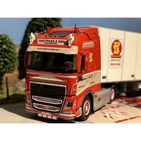 Tekno Volvo FH4 with 3-axle Ekeri trailer FISOTRANS