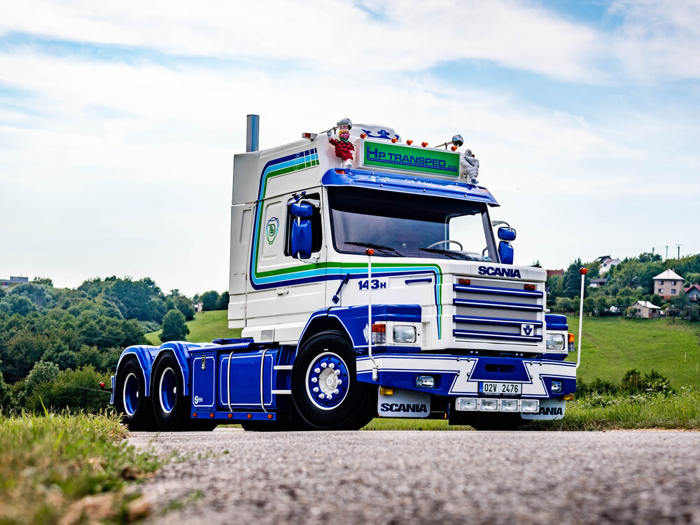 Tekno Tekno Scania 3-serie Torpedo 6x2 Estepe roof HP TRANSPED
