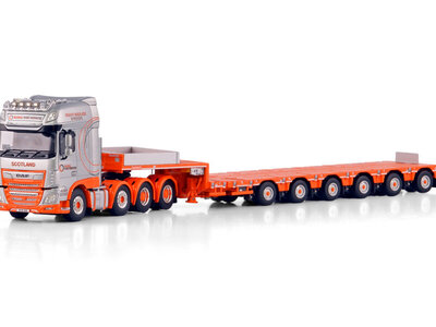 WSI DAF XF Super Space Cab MY2017 8x4 with 6-axle Nooteboom WSI DAF XF Super Space Cab MY2017 8x4 with 6-axle Nooteboom