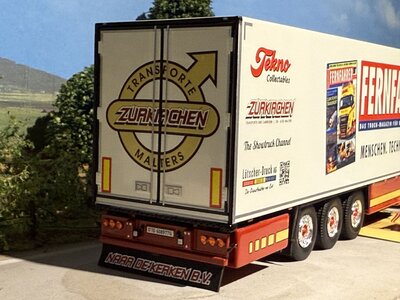 Tekno Tekno Volvo FH05 Globetrotter XL with 3-axle reefer trailer ZURKIRCHEN FERNFAHRER