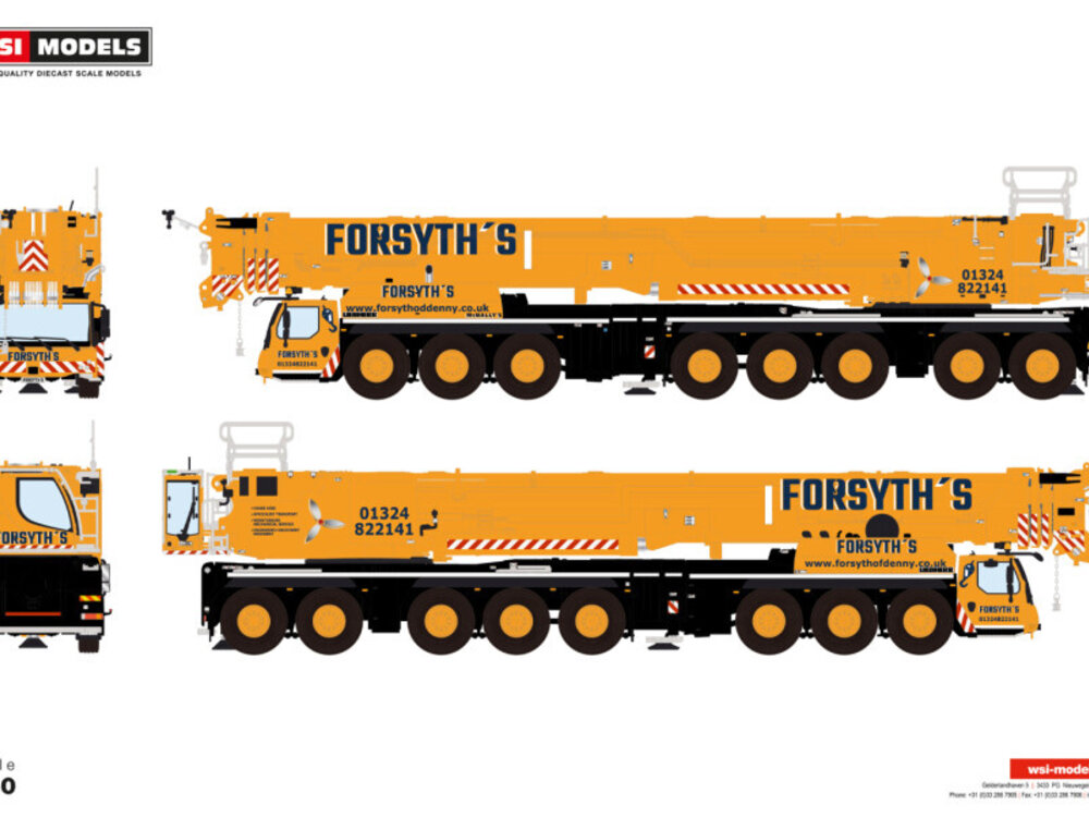 WSI WSI Liebherr LTM 1650-8.1 Mobile crane  FORSYTH OF DENNY