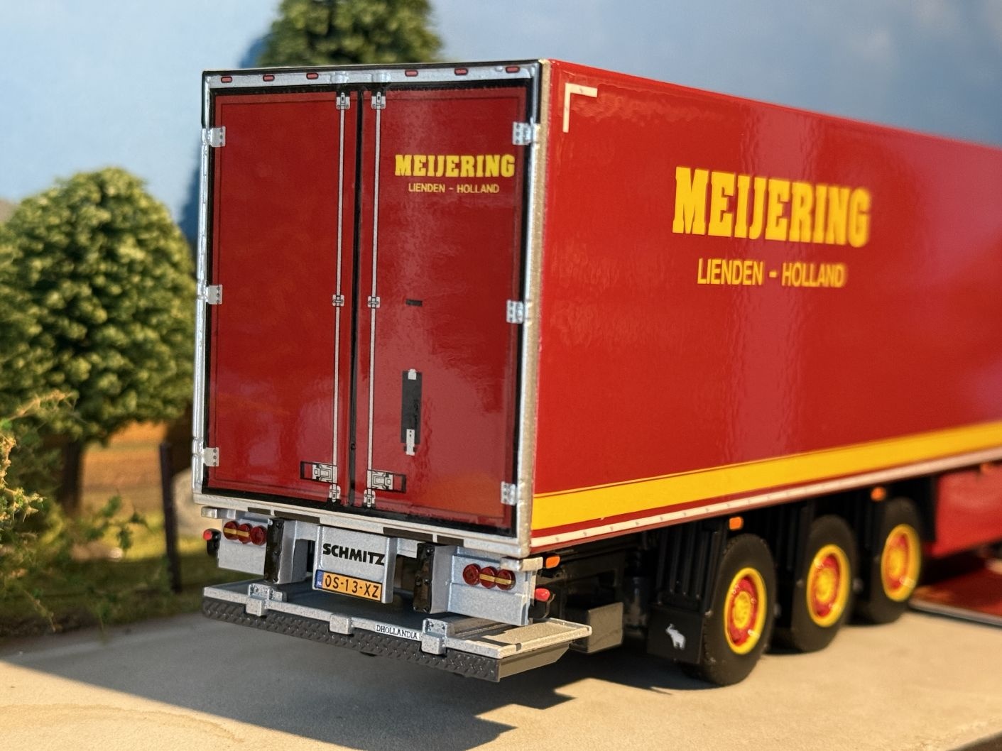WSI Scania R Normal 6x2 met 3-assige koeloplegger MEIJERING WSI Scania R Normal 6x2 met 3-assige koeloplegger MEIJERING