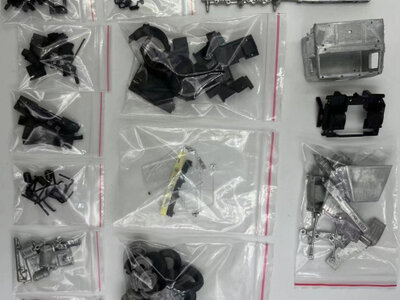 Tekno Tekno Volvo F16 Low cab 6x2 Tractor Kit