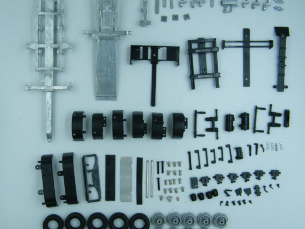 Tekno Tekno 5-axle D-Tec combitrailer container chassis Kit