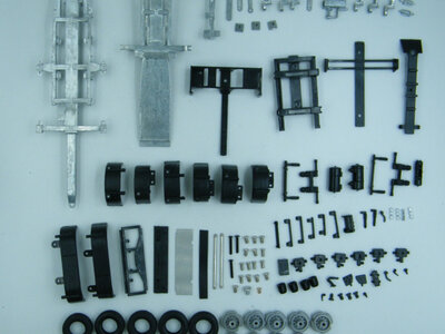 Tekno Tekno 5-axle D-Tec combitrailer container chassis Kit