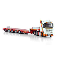 WSI Mercedes- Benz Actros Big Space 6x4 met 5-assige manoovr J. BOUTIQUE S.A.