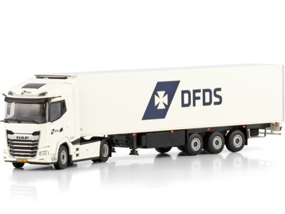 WSI WSI DAF XG 4x2 met 3-assige koeloplegger DFDS