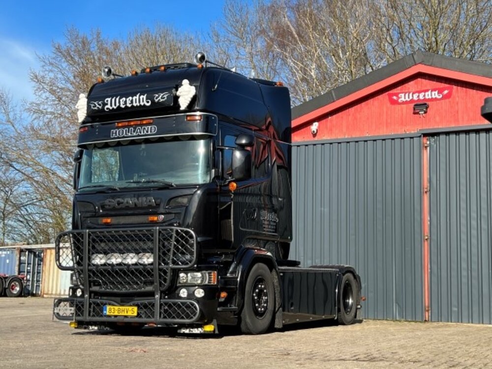 Tekno Tekno Scania R-streamline 4x2 Weeda "Shaun the black sheep "