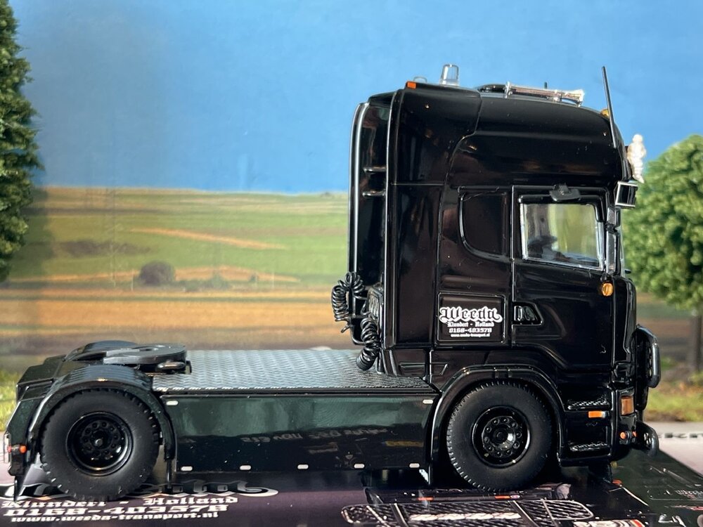 Tekno Tekno Scania R-streamline 4x2 Weeda "Shaun the black sheep "