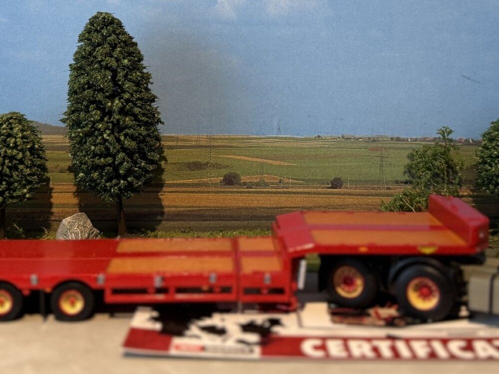 WSI WSI Volvo F12 Glob. 6x2 + 3-axle semi low loader TORBEN RAFN