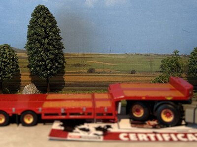 WSI WSI Volvo F12 Glob. 6x2 + 3-axle semi low loader TORBEN RAFN