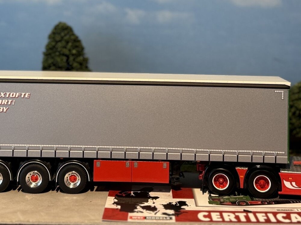 WSI WSI Scania S Highline 6x2 with 4-axle curtainside trailer STEFFEN BRIXTOFTE