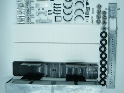 Tekno Tekno 4-axle schuifzeilopleggerTrailer Kit