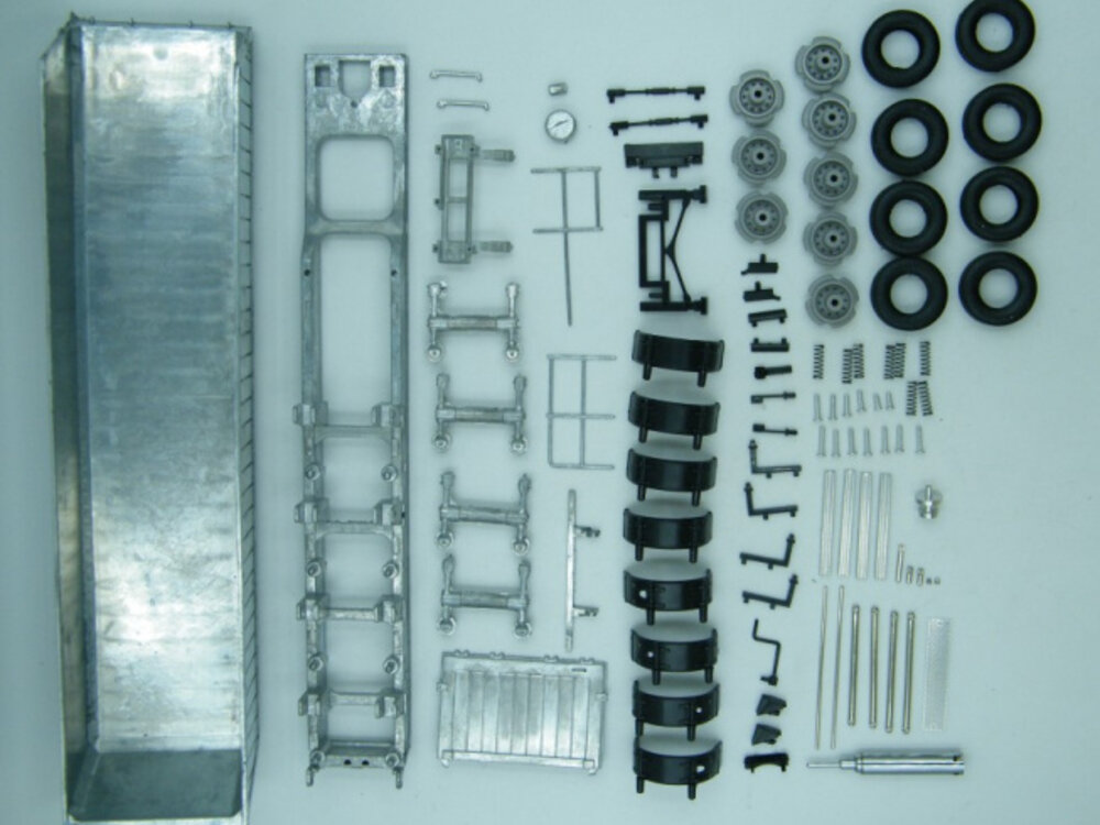 Tekno Tekno 4-axle kippertrailerTrailer Kit
