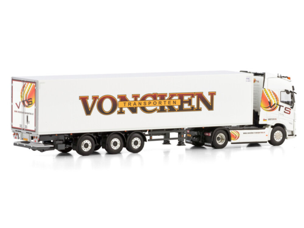 WSI WSI Volvo FH5 Globetrotter 4x2  with 3- axle tridec reefertrailer VONCKEN TRANSPORTEN
