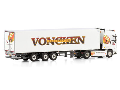 WSI WSI Volvo FH5 Globetrotter 4x2  with 3- axle tridec reefertrailer VONCKEN TRANSPORTEN