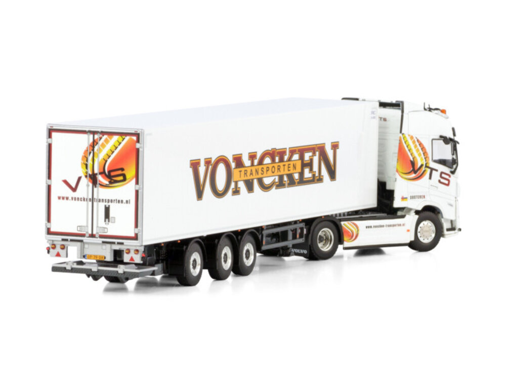 WSI WSI Volvo FH5 Globetrotter 4x2  with 3- axle tridec reefertrailer VONCKEN TRANSPORTEN
