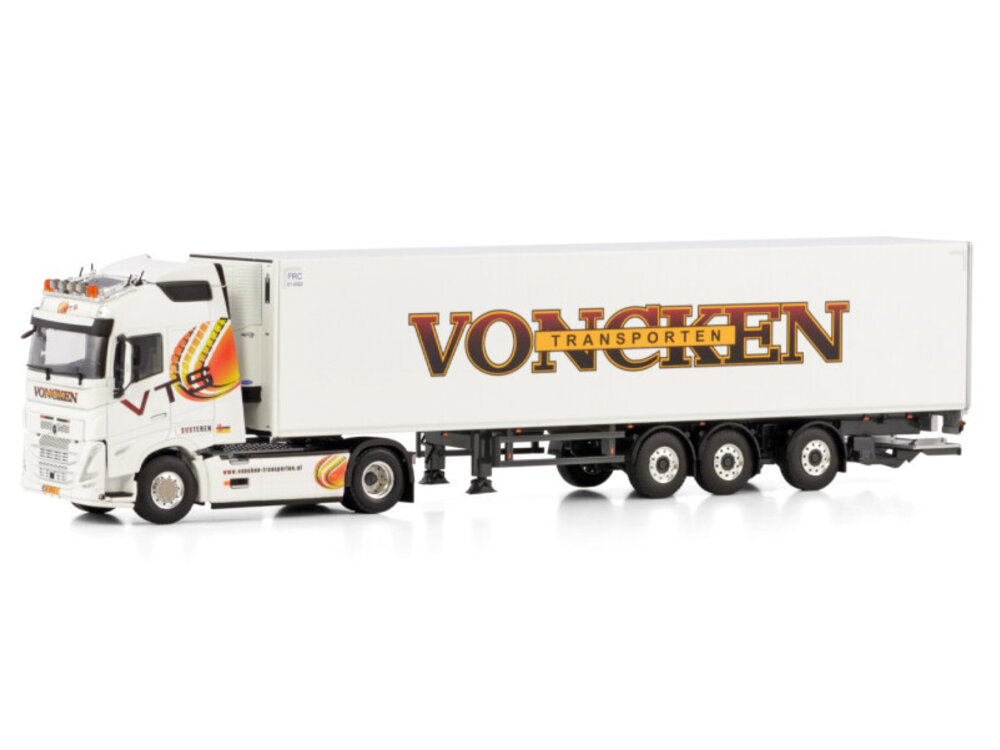 WSI WSI Volvo FH5 Globetrotter 4x2  with 3- axle tridec reefertrailer VONCKEN TRANSPORTEN