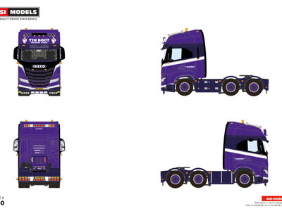 WSI WSI Iveco S-way as high 6x2 twin steer W. NEIDHÖFER TRANSPORT