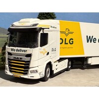 WSI DAF XG 6x2 with 3-axle reefer trailer DLG LOGISTICS