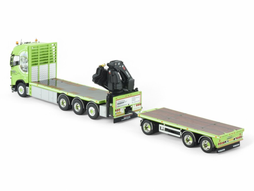 Tekno Tekno Volvo FH04 Globetrotter XL combi met resin opbouw HAPREKON