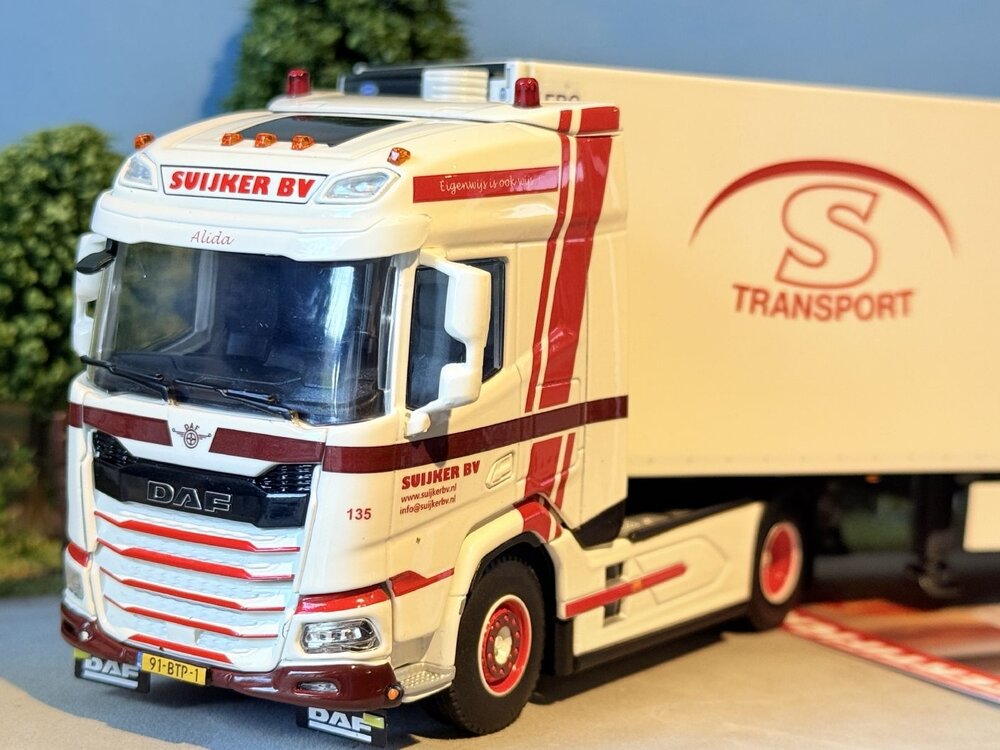 WSI WSI DAF XF SH 4x2 + 3-axle reefer trailer  SUIJKER BV