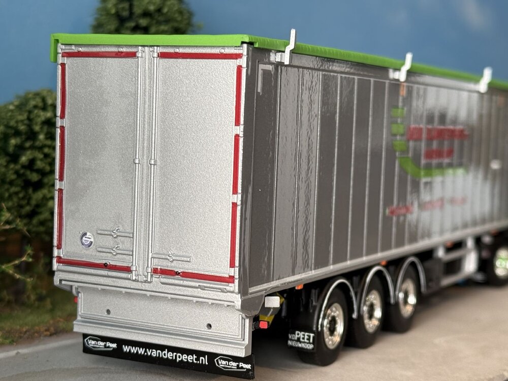 WSI WSI DAF XG + 3-axle twin steer volume trailer GEBR. BLANKESPOOR
