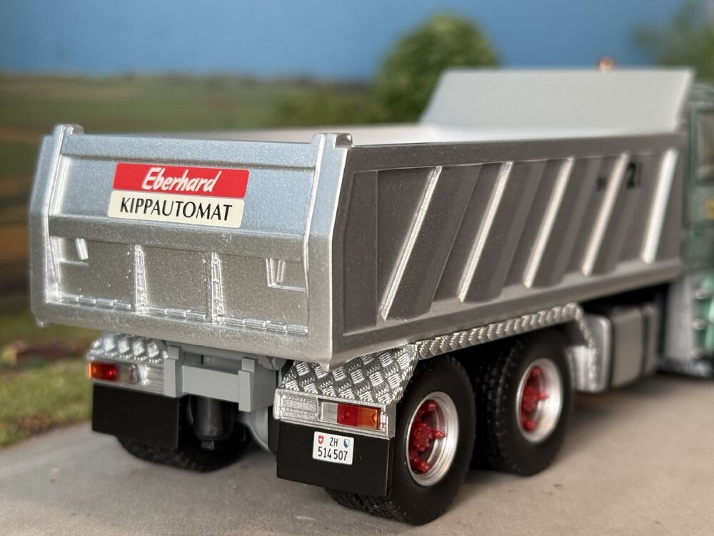 Tekno Tekno Scania 2-serie Torpedo with resin kipper EBERHARD