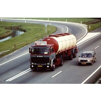 Tekno Scania 141 with 2-axle classic tanktrailer SVEND DAHL