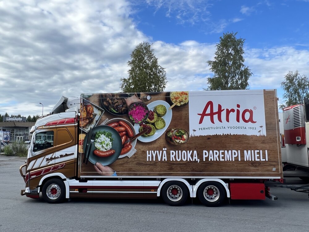 Tekno Tekno Volvo FH05 Globetrotter 24m combination RISTIMAA-ATRIA