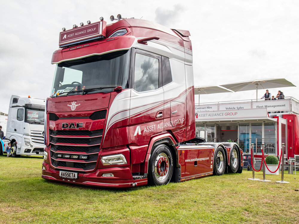 Tekno Tekno DAF XG+ sleepas trekker ASSELT ALLIANCE GROUP