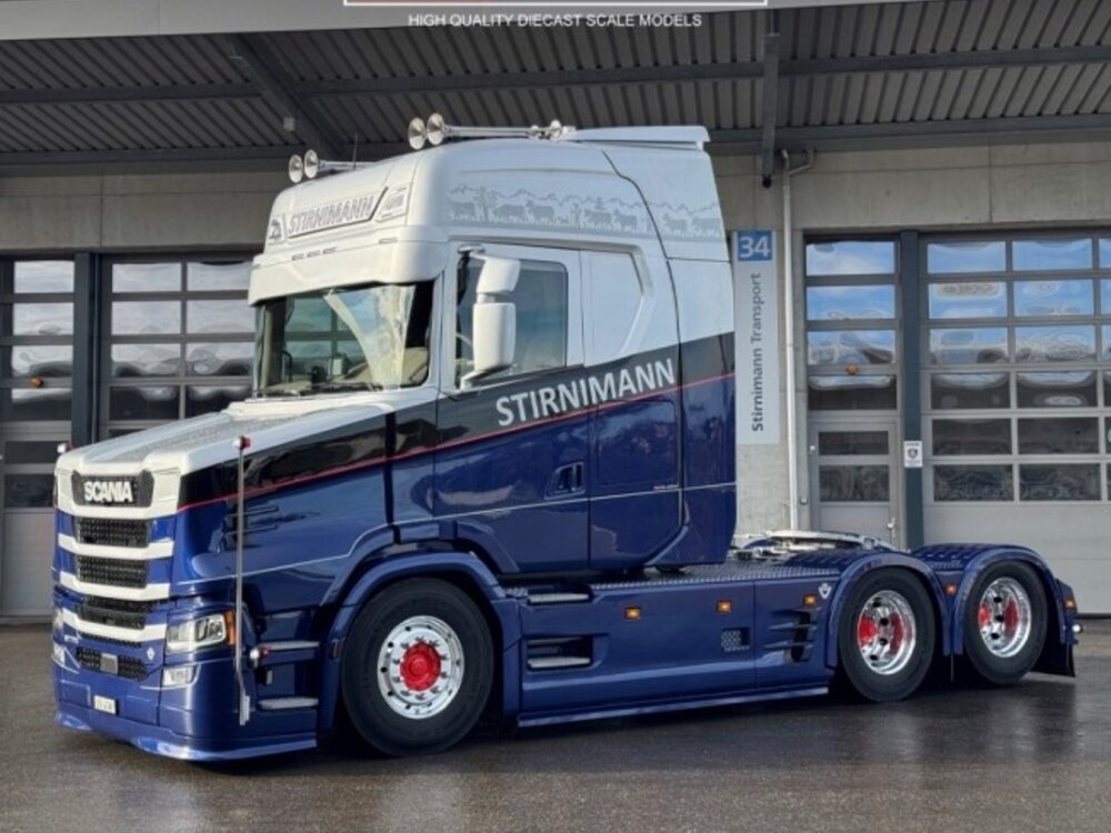 WSI WSI Scania Vlastuin Torpedo 6x2 with 2-axle tanktrailer STIRNIMANN
