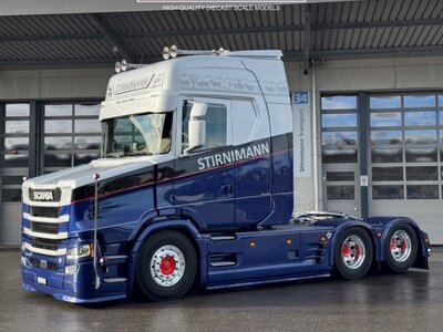 WSI WSI Scania Vlastuin Torpedo 6x2 with 2-axle tanktrailer STIRNIMANN
