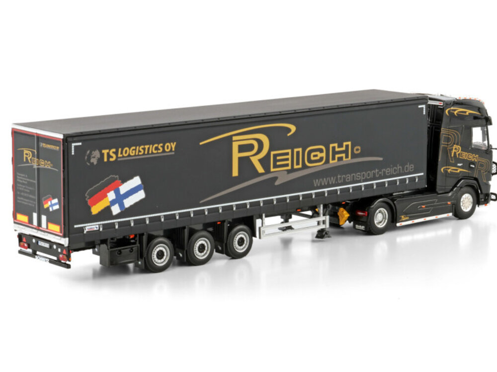 WSI WSI DAF XG+ with 3-axle curtainside trailer PHILIPP REICH