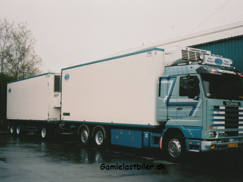 WSI WSI Scania 143M streamline rigid truck 6x2 - 6-axle drawbar combi HGT