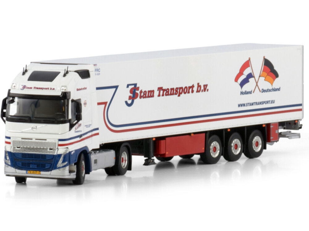 WSI WSI Volvo FH5 Globetrotter XL 4x2 with 3-axle reefer trailer J.STAM