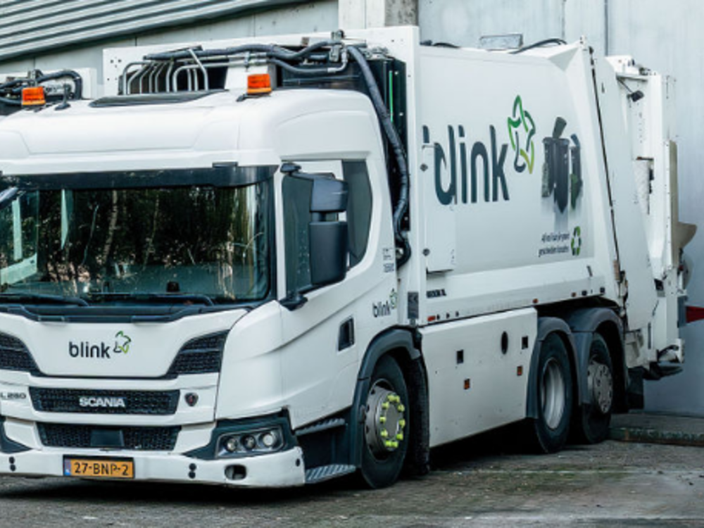 Tekno Tekno Scania Low Entry garbage truck BLINK AFVAL EN REINIGING