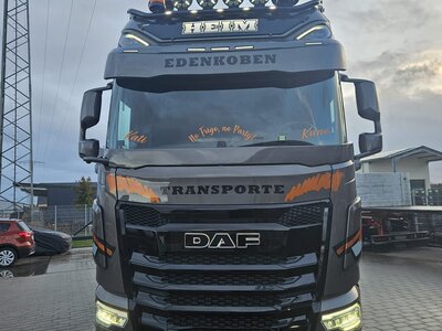 Tekno Tekno DAF XG+ with 3-axle reefer trailer PATRICK HEIM TRANSPORTE