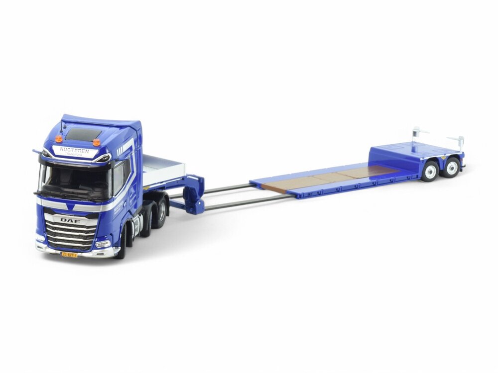 Tekno Tekno DAF XG+ 6x2 with 2-axle Broshuis lowloader NUGTEREN TRANSPORT