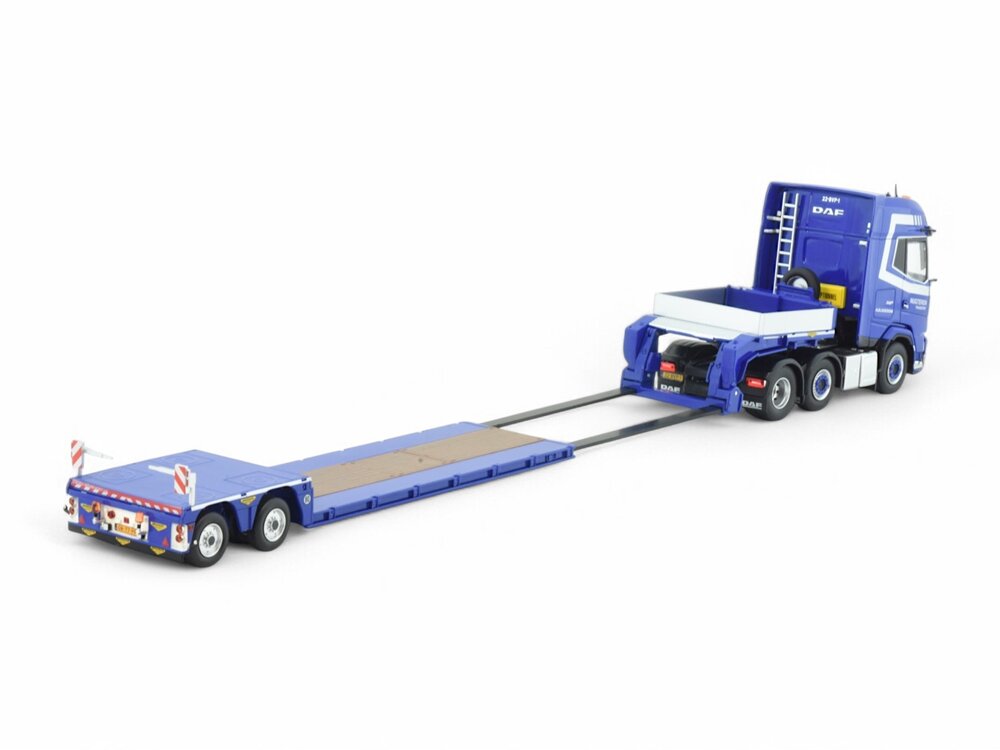 Tekno Tekno DAF XG+ 6x2 with 2-axle Broshuis lowloader NUGTEREN TRANSPORT