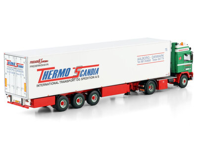 WSI WSI Volvo F12 Globetrotter 4x2 with 3-axle reefer trailer FREDERIK JENSEN