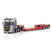 WSI Scania R Highline 8x4 + 3-assige euro PX dieplader ESSER SCHWERTANSPORTE
