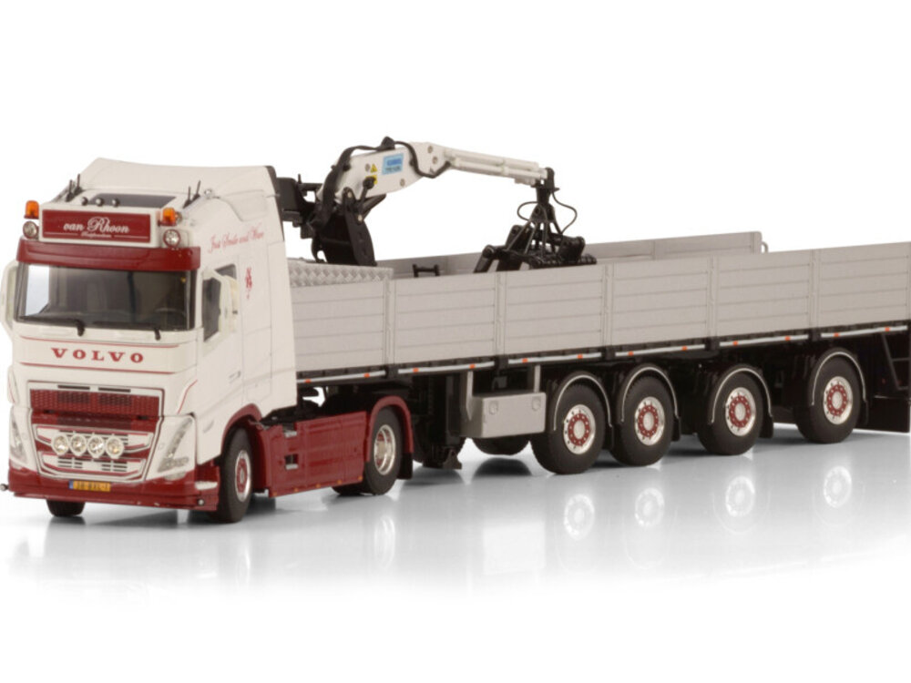 WSI WSI Volvo FH5 Globetrotter 4x2 with 4-axle brick trailer VAN RHOON